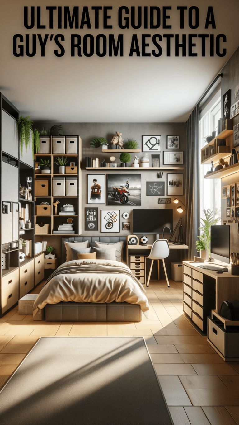 Unveiling the Ultimate Guide to a Guy's Room Aesthetic Transform Your