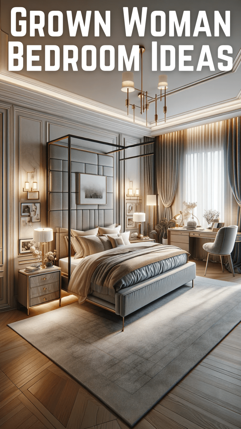 Sophisticated and Elegant Grown Woman Bedroom Ideas to Transform Your ...