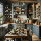 Moody Farmhouse Kitchen