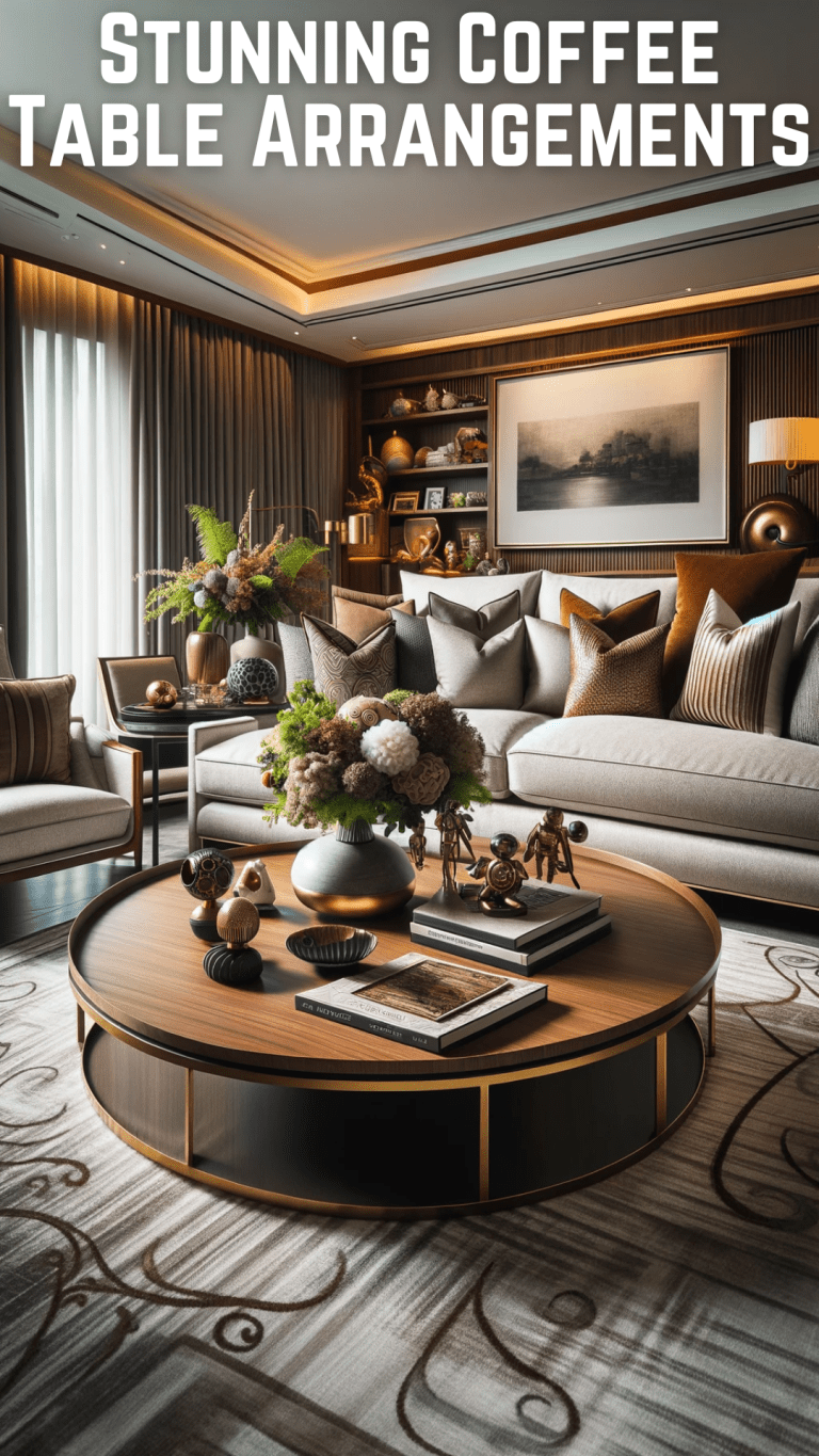 Elevate Your Living Room with Stunning Coffee Table Arrangements ...