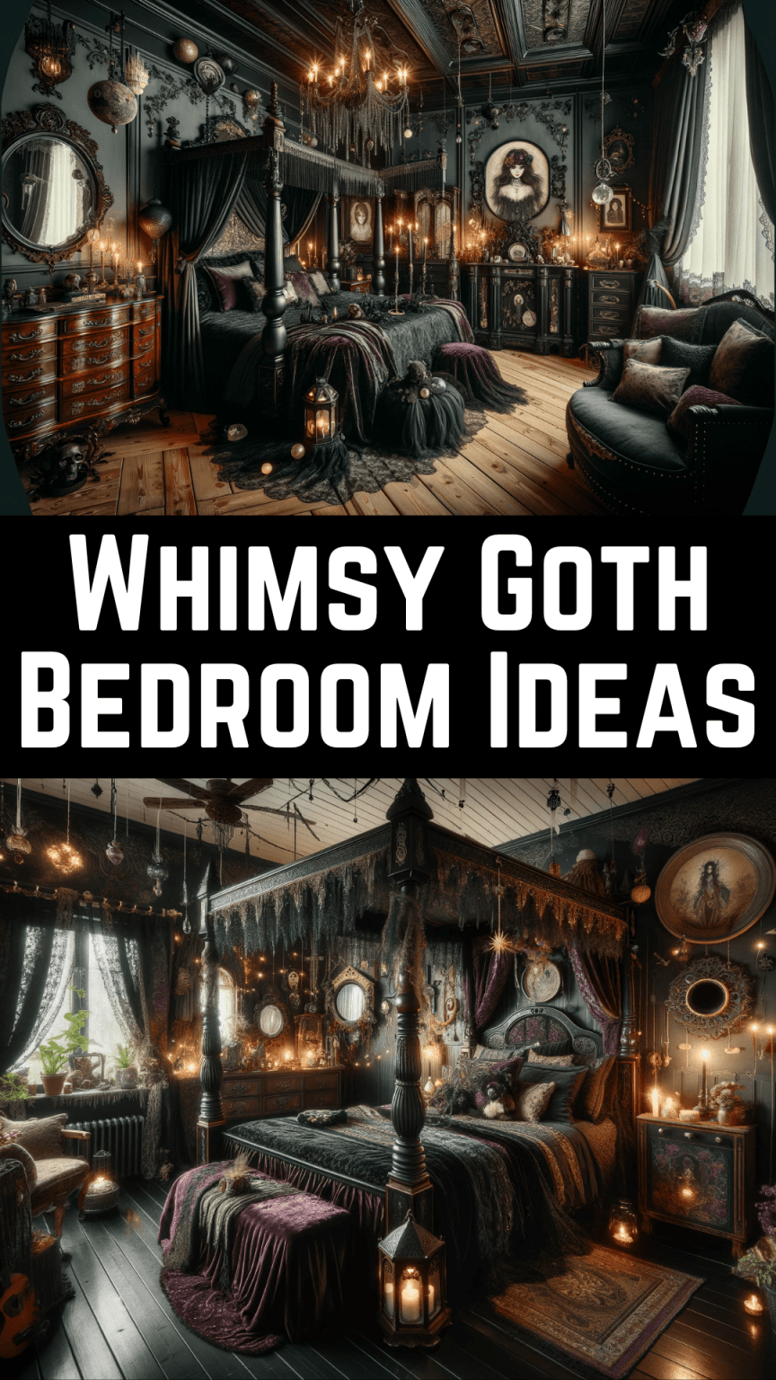 Unveiling the Magic of Whimsy Goth Bedroom: Transform Your Space into a