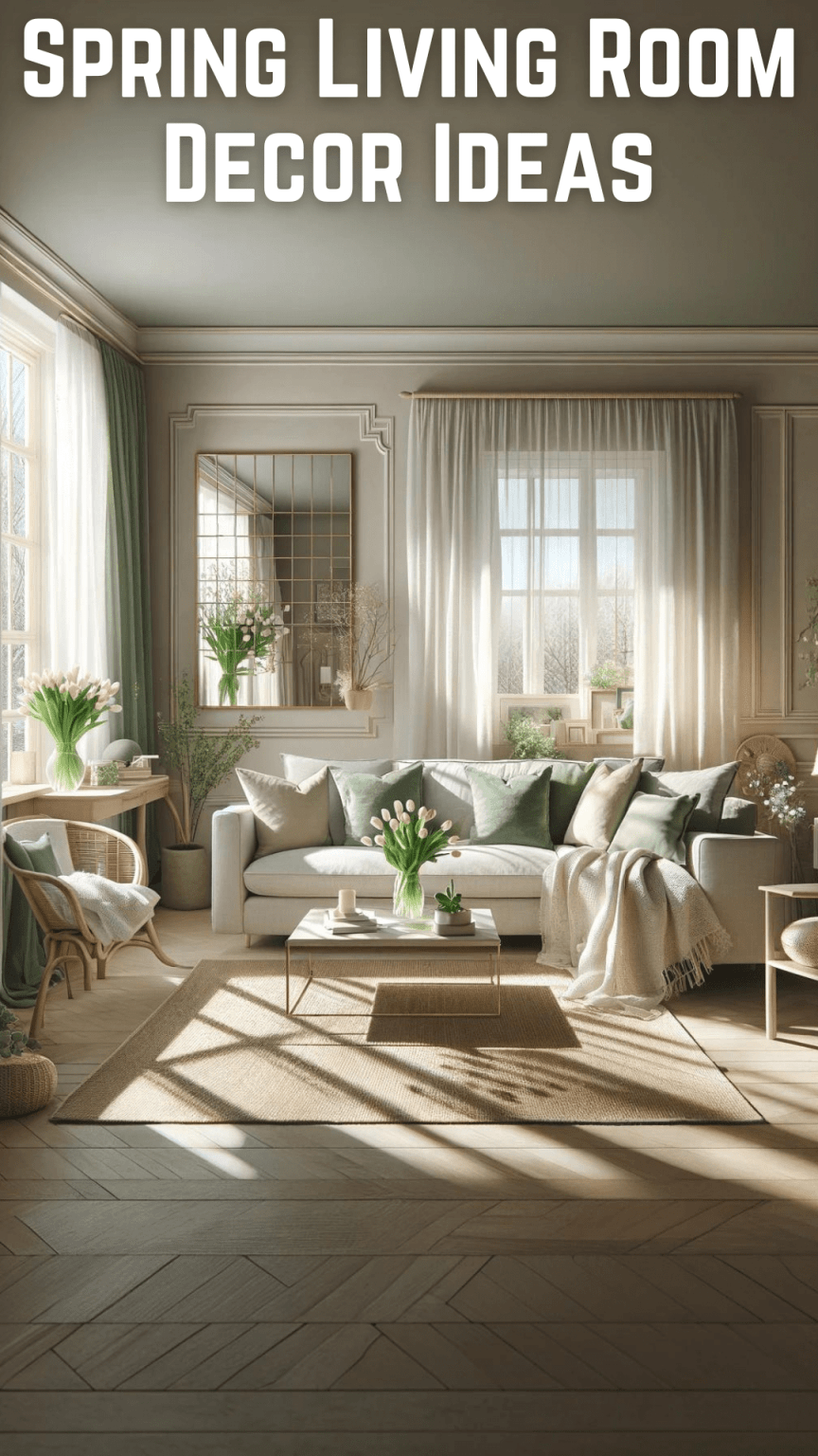 Spring Living Room Decor Ideas That Will Refresh Your Space