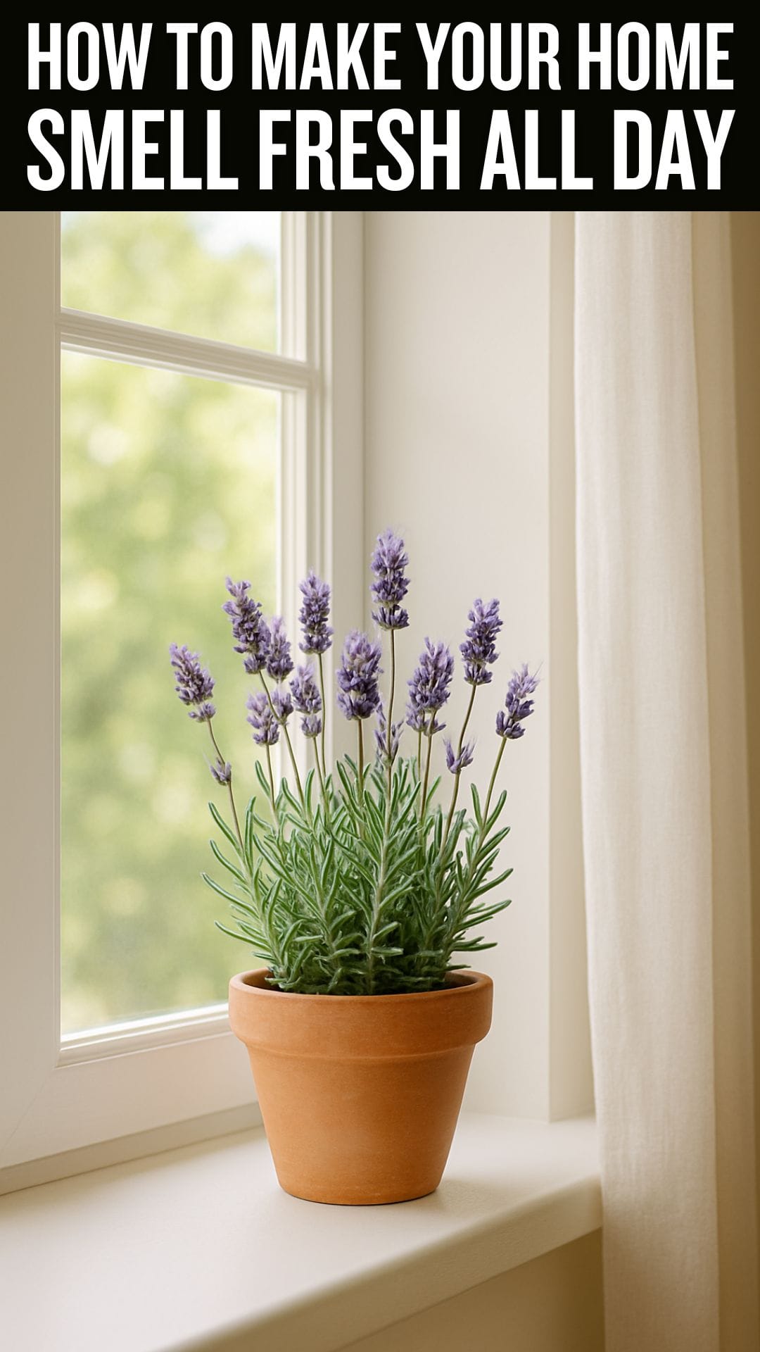 how to make your home smell fresh all day