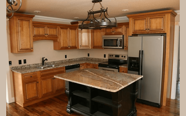 10x10 kitchen cabinet with island granite counter top