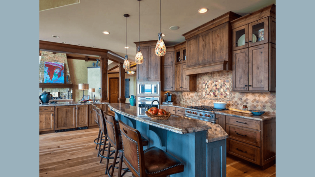 Kitchen Island Lighting Rustic