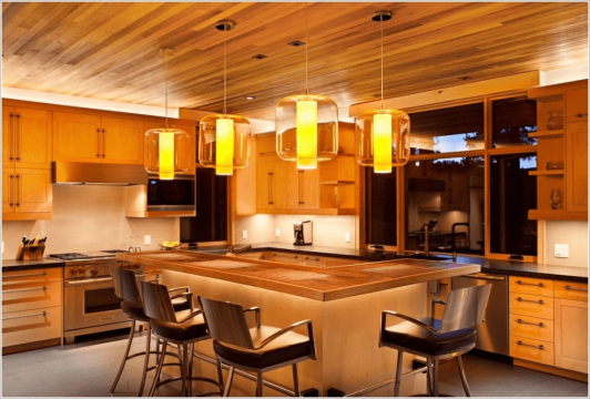 Kitchen Island Stools with Backs and Arms