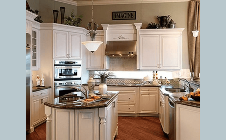 Kitchen cabinet molding and trim ideas