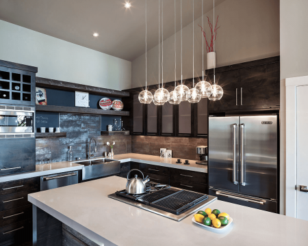 Kitchen island pendant lighting modern