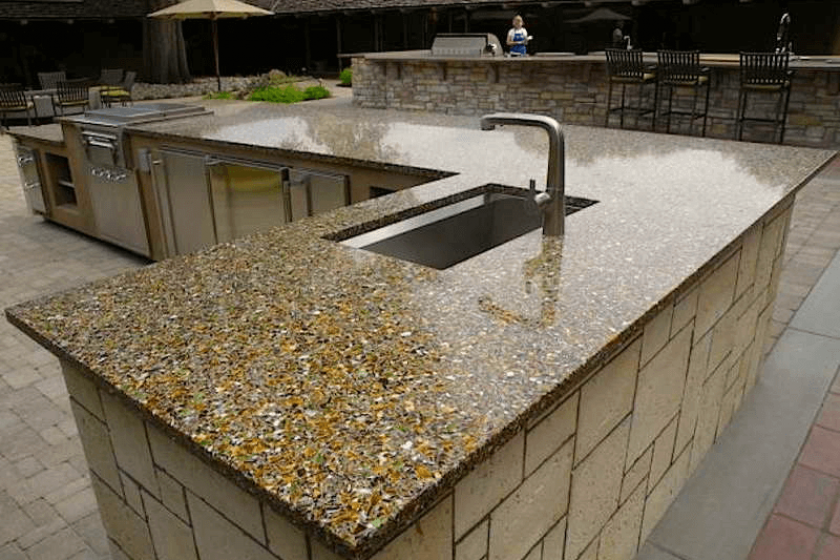 Resin countertops