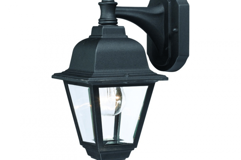 Black front porch lights
