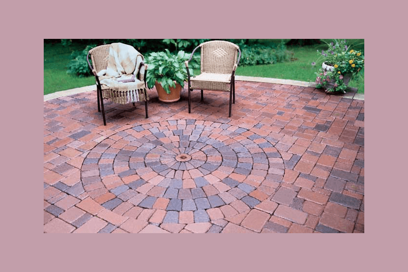 Brick Path porch flooring