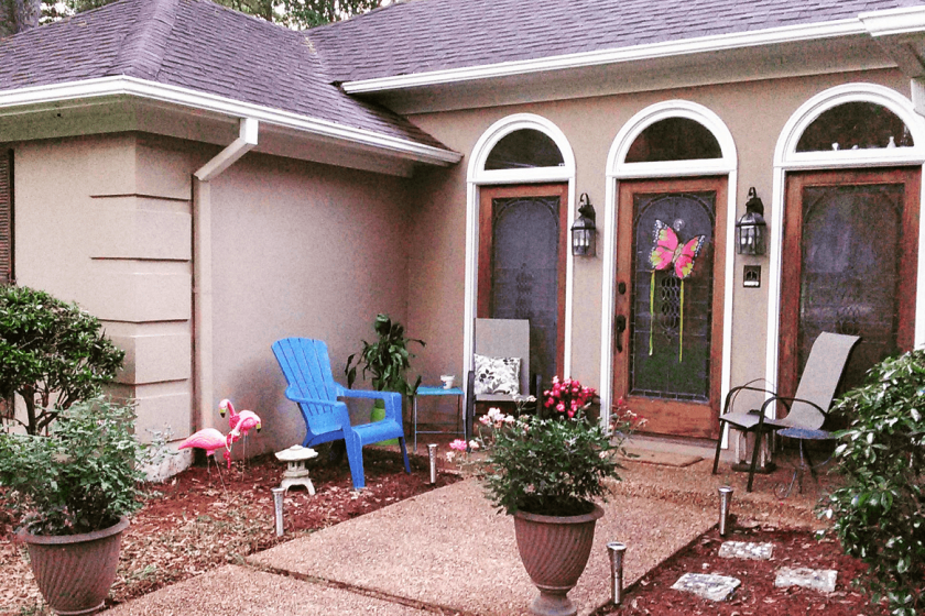 Front porch solar lights