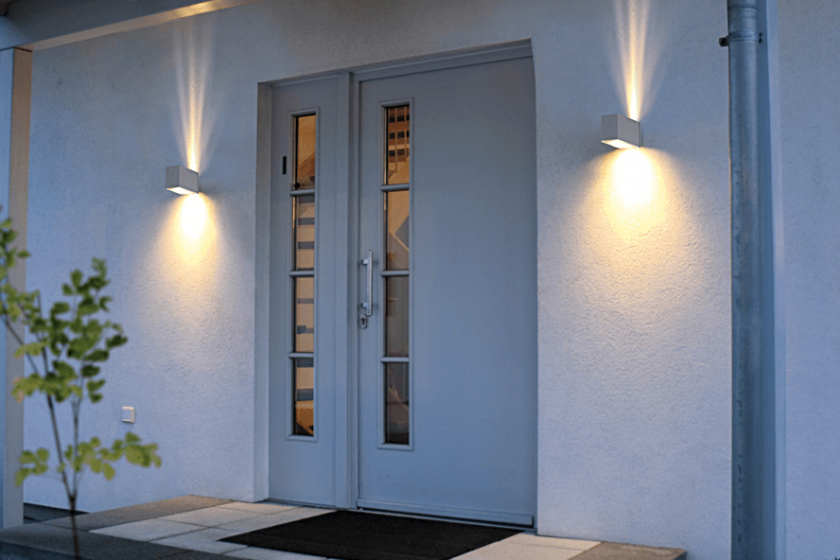 Modern front porch lights