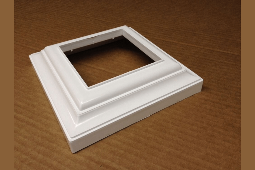 Porch column base trim