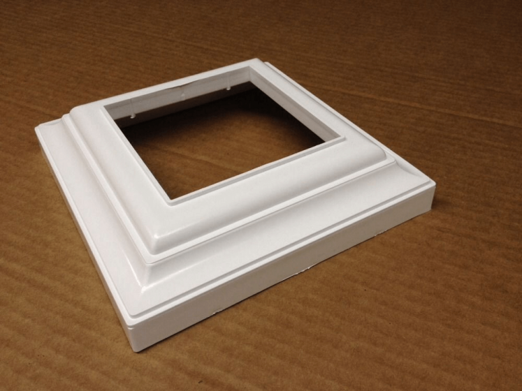 Porch column base trim