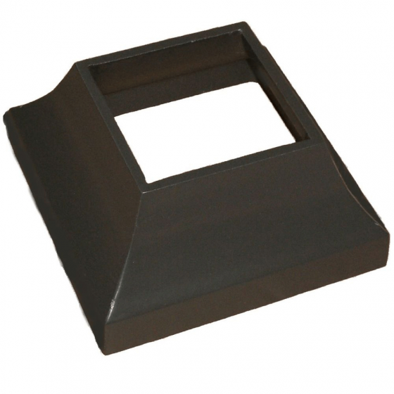 Porch post base aluminum