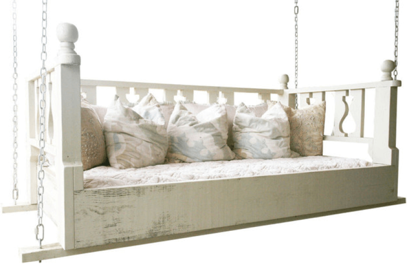 Porch swing rope hanging kit