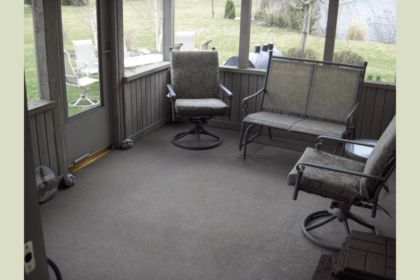 Screened In Porch Flooring Carpet