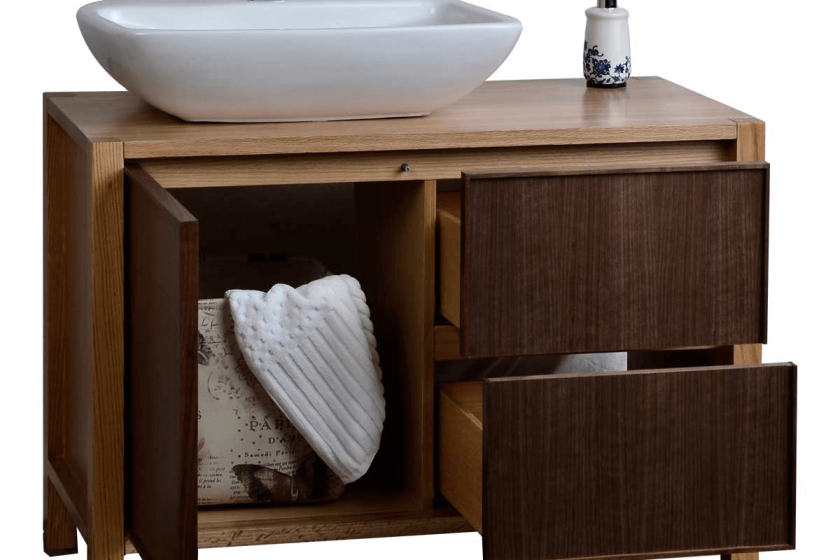 Bathroom vanity cabinets solid wood