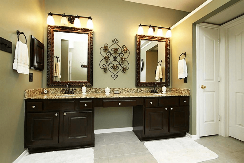 Bathroom vanity mirrors oil rubbed bronze