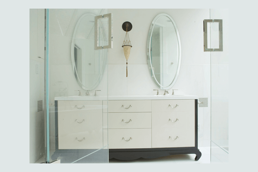 Bathroom vanity mirrors oval