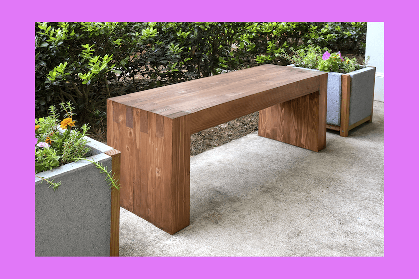 DIY Wooden Bench
