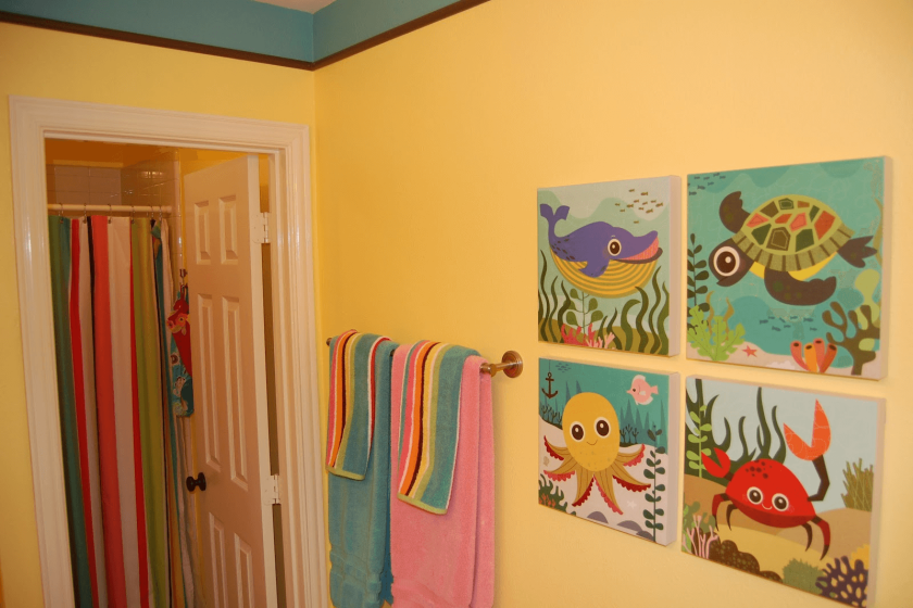 Nice decorative towels for bathroom kids
