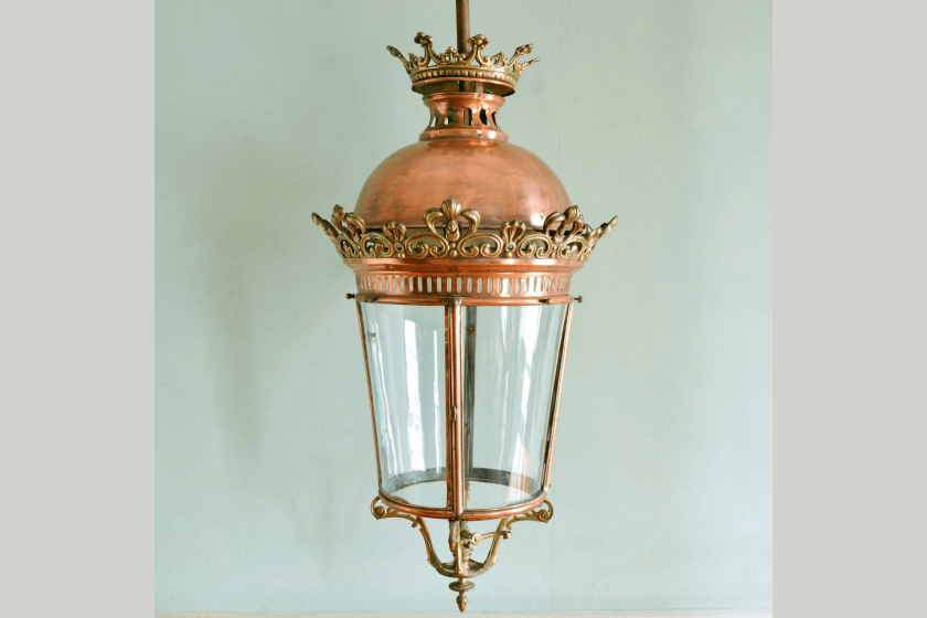 19th Century Lantern for bathroom lighting