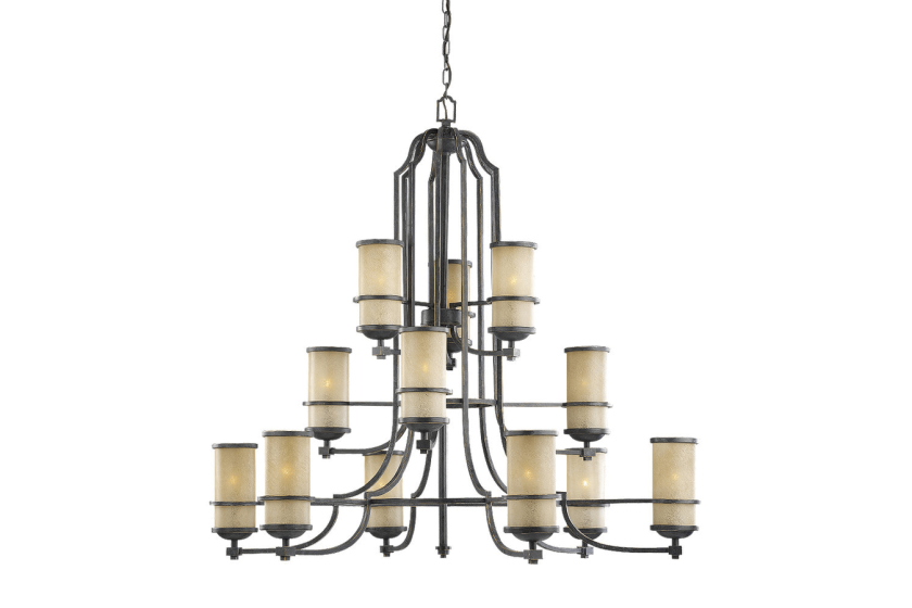 7. Tiered Chandelier Sea Gull bathroom lighting