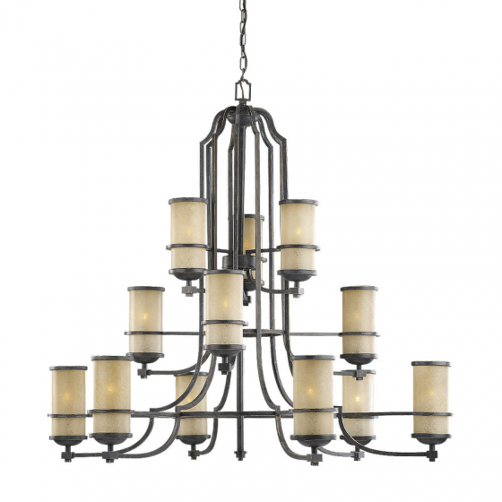 7. Tiered Chandelier Sea Gull bathroom lighting