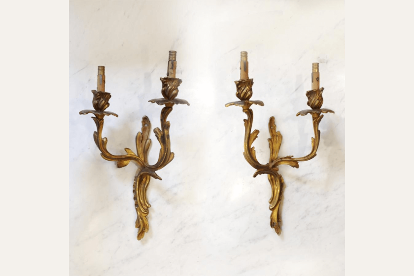 Antique sconces for bathroom lighting decoration