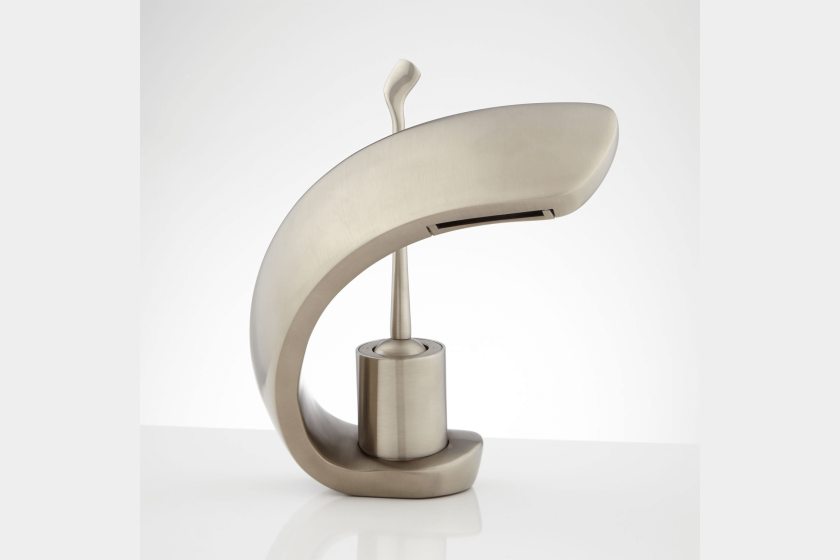 Bathroom faucets for single hole sinks