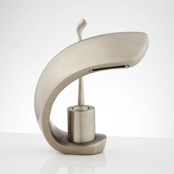 Bathroom faucets for single hole sinks