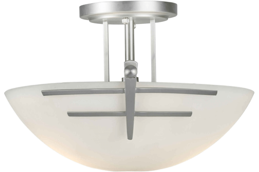 Semi Flush Lighting for Small Bathrooms