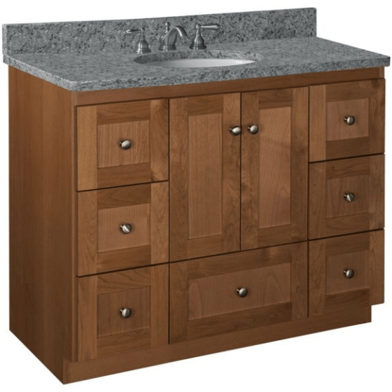 42 inch unfinished bathroom vanity