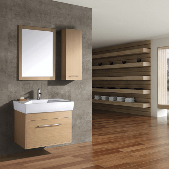 Image: stylishoms.com Bathroom wall cabinets unfinished wood