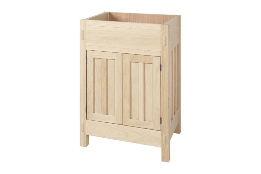Small unfinished wood bathroom vanity cabinets