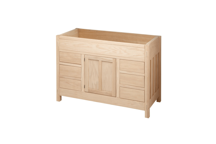 Unfinished bathroom vanity 48